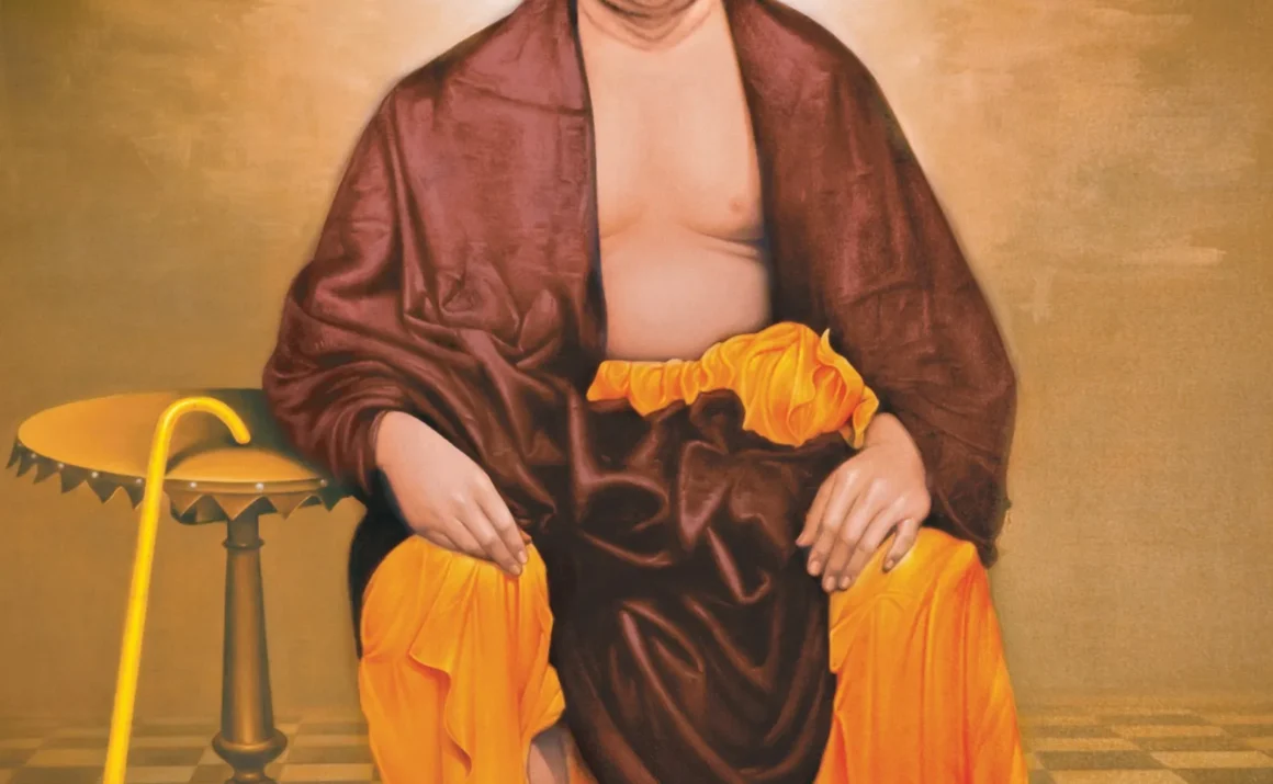 Maharishi Dayanand Saraswati, Arya Samaj, Hindu Philosophy, Vedic Scholar, Spiritual Leader, Indian Sage, Religious Reform, Saffron Turban, Traditional Attire, Hinduism, Dharma Meaning