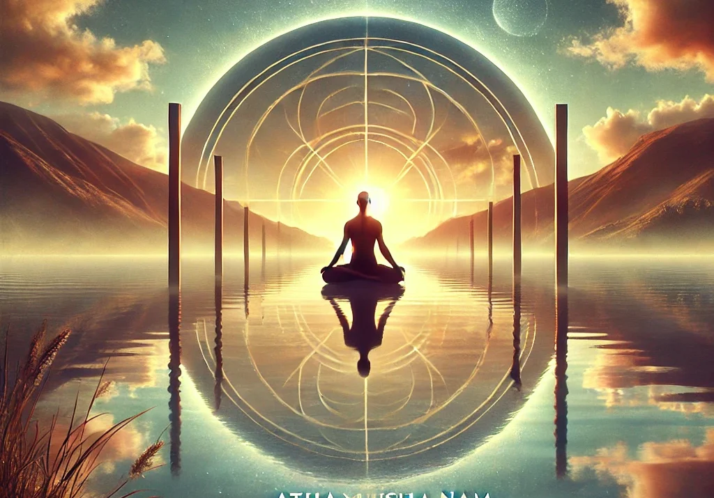 Patanjali Yoga Sutras, yoga, meditation, sunrise, tranquility, discipline, beginning, yogi, peaceful landscape, reflection, serene, spiritual journey