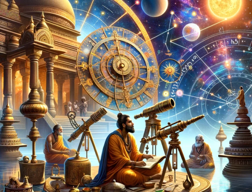 Vedic Science, Ancient Astronomy, Vedic Cosmology, Indian Astronomy, Vedic Traditions, Celestial Observations, AncientIndian Scholars, Traditional Instruments, Cultural Heritage, Indian Architecture, Vedic Cosmology