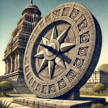 Konark Sun Temple, sundial, Vedic mathematics, ancient architecture, Indian heritage