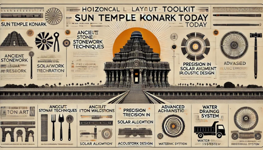 Sun Temple Konark, replication challenges, ancient stonework, solar alignment, ironwork integration, acoustic design, water drainage, architectural toolkit, historical preservation