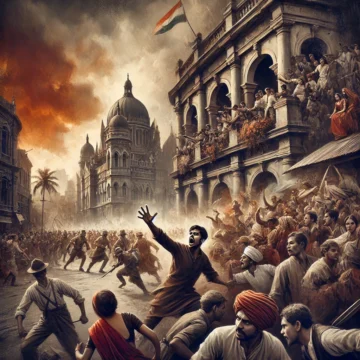 Direct Action Day, Calcutta 1946, historical event, communal riots, Partition of India, British India, unrest, political demonstration