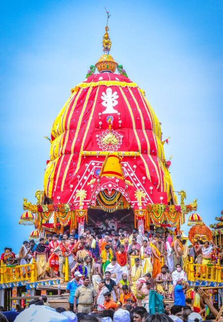 Rath Yatra at Jagannath Puri Rath Yatra, Puri, Jagannath Temple, Lord Jagannath, Hindu festival, Chariot Festival, Devotees, Indian culture, Religious procession, Odisha, Spiritual event, Traditional festival, India pilgrimage