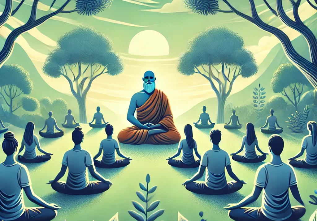 yoga, meditation, guru, tranquility, spiritual, nature, mindfulness, Yoga Rupe Vritti
