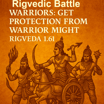 Rigveda, Indra, Vajra, Vedic Warriors, Vritra, Battle, Thunderbolt, Hindu Deities, Rigvedic Hymns, Cosmic War, Vedic Protection, Ancient India, Rigvedic Battle Warriors