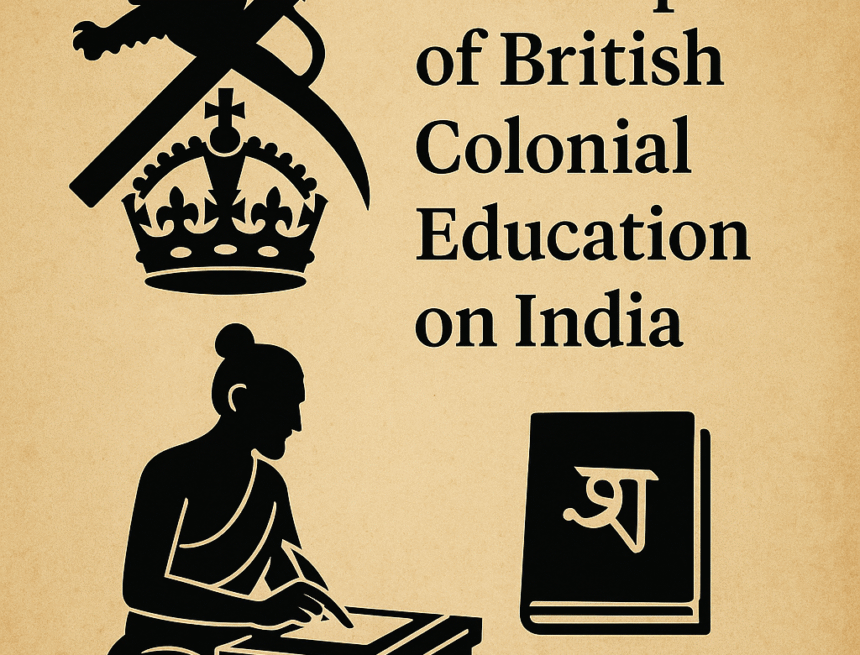 Cultural Genocide by British and its impact British colonialism, Indian education, Macaulay, Gurukul, cultural genocide, HinduinfoPedia, history