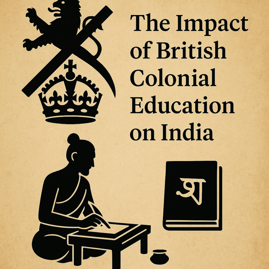 British colonialism, Indian education, Macaulay, Gurukul, cultural genocide, HinduinfoPedia, history