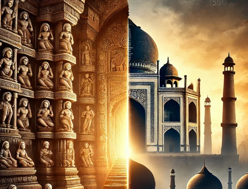 Political Islam, Sanatan Dharma, Mughal era, Indian history, civilizational conflict, temple architecture, imperial governance, historical analysis, religious pluralism, medieval India, ideology and power, cultural heritage