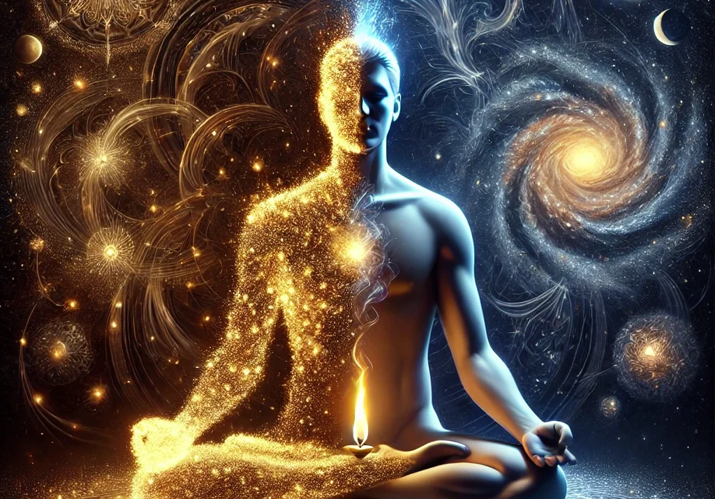Yoga Sutra 1.19, Bhava Pratyaya, Videha Yogis, Prakriti Laya, Samadhi, Viveka Khyati, Spiritual Discernment, Yoga Philosophy, Kaivalya, Patanjali Yoga, Meditation States, Non Attachment, Sankhya Philosophy, Cosmic Consciousness, Spiritual Liberation, Bhava Pratyaya Videha