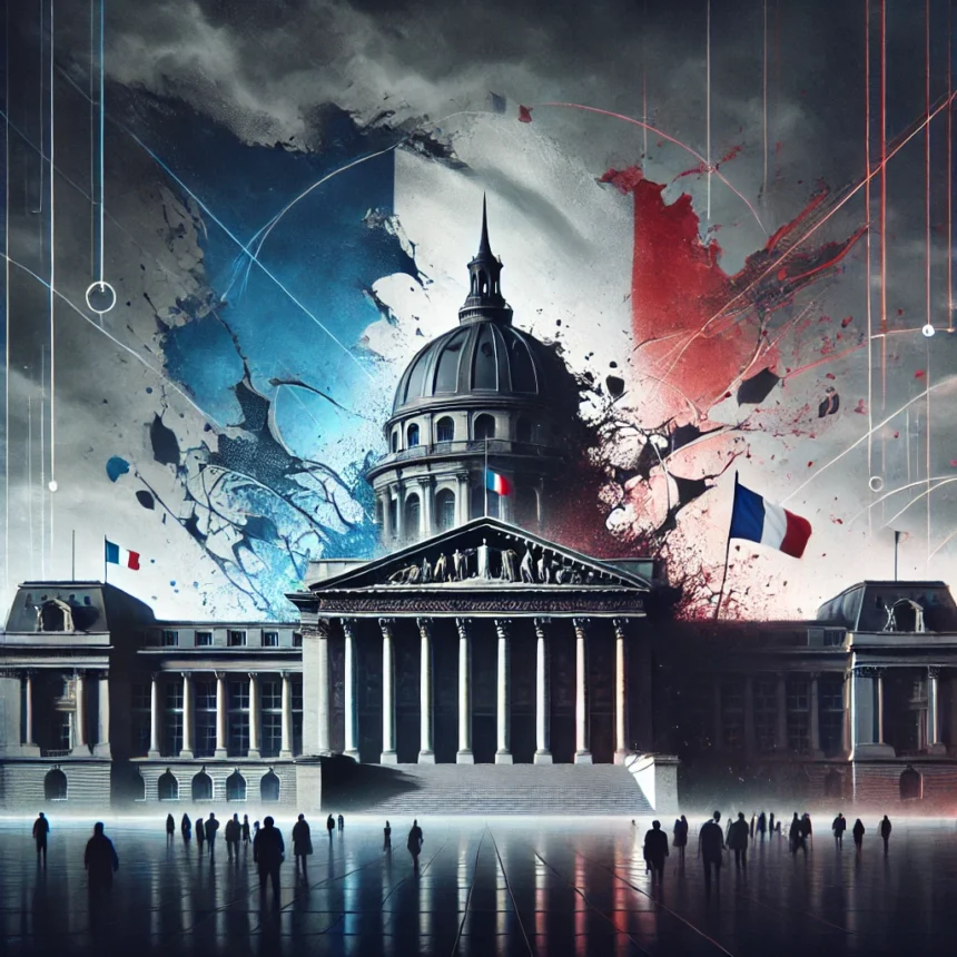 France government collapse, French politics, political instability, European geopolitics, institutional crisis, foreign influence, democratic vulnerability, hybrid warfare, parliamentary crisis, France 2025, investigative analysis, geopolitical pressure, फ्रांस सरकार का पतन