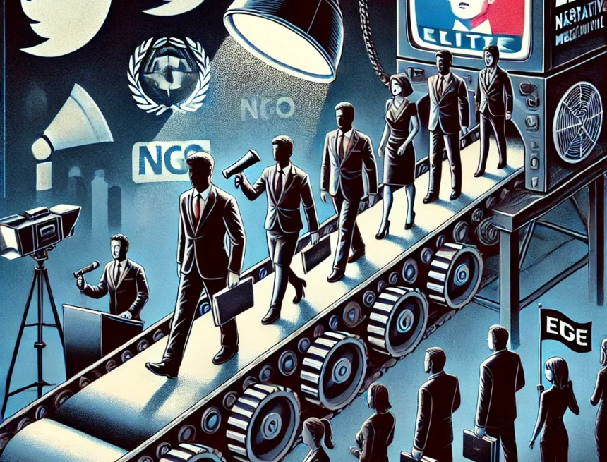 Indo Kids, narrative shaping, political rebranding, elite power, manufactured dissent, media manipulation, NGOs, dynastic politics, controlled activism, ideological warfare, political analysis, propaganda machinery