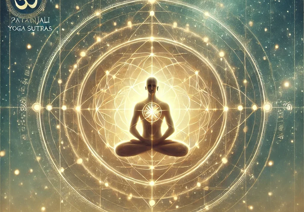 Patanjali Yoga Sutras, yogic intensity, samvega, samadhi, meditation, Indian philosophy, spiritual progress, sacred geometry, Vedic wisdom, consciousness studies, yoga practice, enlightenment, ancient Hindu science