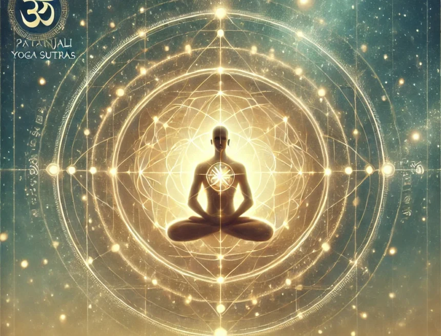 Patanjali Yoga Sutras, yogic intensity, samvega, samadhi, meditation, Indian philosophy, spiritual progress, sacred geometry, Vedic wisdom, consciousness studies, yoga practice, enlightenment, ancient Hindu science