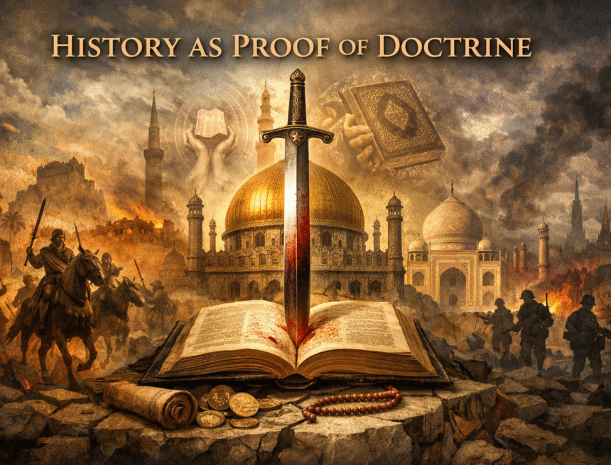 Islamic authority, religious power, history and doctrine, civilizational conflict, medieval conquest, modern conflict, demographic change, ideological enforcement, historical continuity