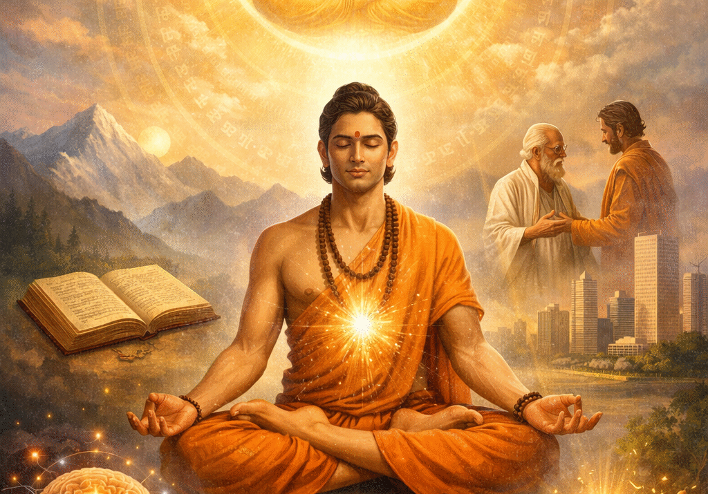 Ishvara Pranidhana, yoga practice, surrender, samadhi, Patanjali Yoga Sutra, Hindu philosophy, spiritual discipline, yogic living, inner alignment, grace and effort