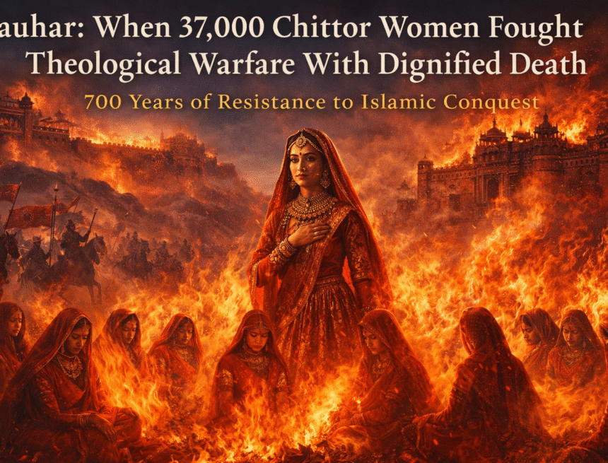 Jauhar, Chittor Fort, Rajput History, Theological Warfare, Islamic Conquest, Hindu Resistance, Medieval India, Siege of Chittor, Rajput Women, Civilizational Conflict, Rajasthan History, Honor Death Tradition