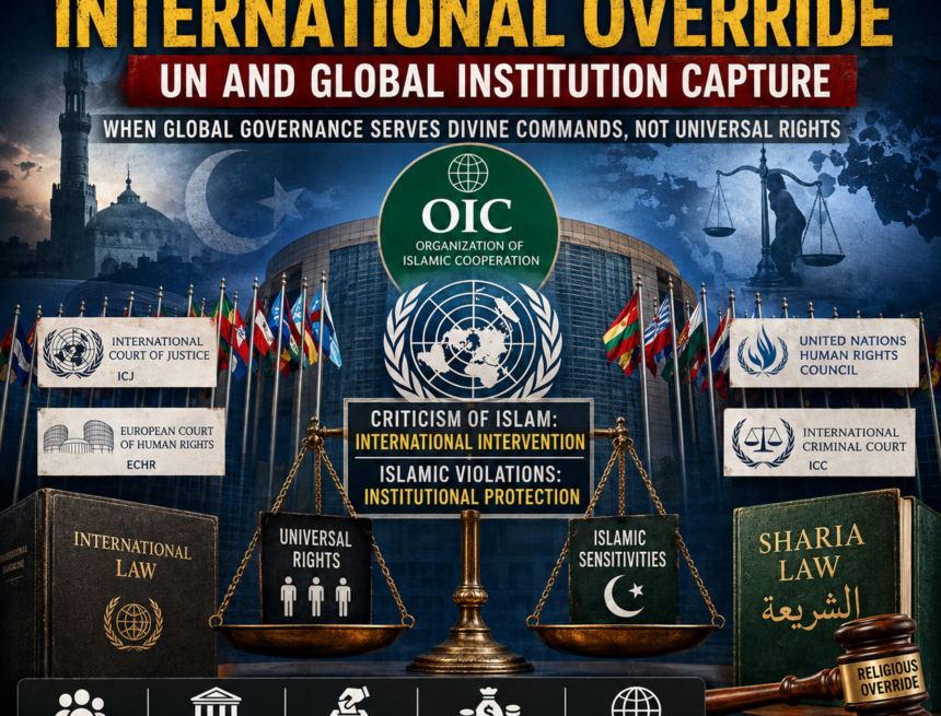 Mohammad 5 HinduinfoPedia Islamic Authority, International Override, United Nations, OIC, Human Rights, International Law, Global Governance, ICJ, ICC, European Court of Human Rights, Institutional Capture, Legal Pluralism, Religious Freedom, Geopolitics, Global Institutions, Diplomacy, International Justice, Sovereignty, Human Rights Council, Global Politics, HinduinfoPedia