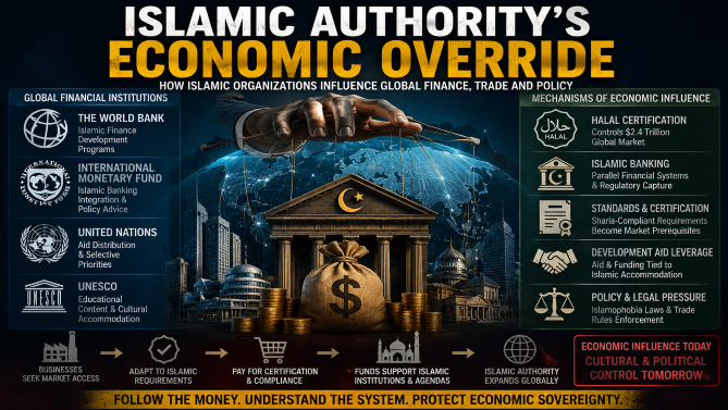 Mohammad 6 HinduinfoPedia A Islamic finance, Islamic banking, halal certification, global economy, international finance, economic influence, financial institutions, Sharia compliance, World Bank, IMF, United Nations, UNESCO, economic policy, development aid, global markets, religious economics, financial regulation, commercial standards, geopolitical economy, economic governance, international organizations, finance and religion, market access, global trade, economic analysis